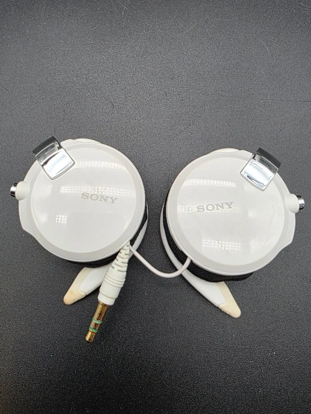 SONY MDRQ68LW retractable Ear hook type Stereo - MDR-Q68LW tested